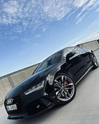 audi rs7 Audi RS7 cena 173900 przebieg: 99700, rok produkcji 2014 z Poznań